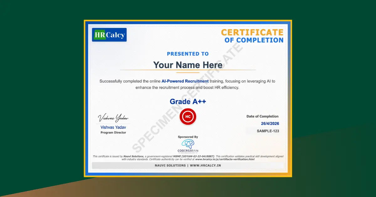 AI Powered Recruitment: Online Fast-Track Course with Certificate